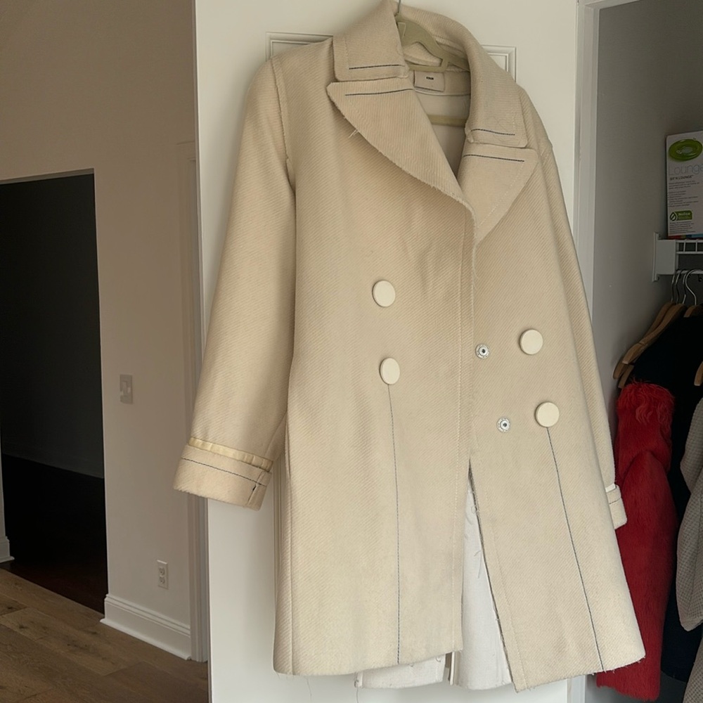 Edun pea coat m/l